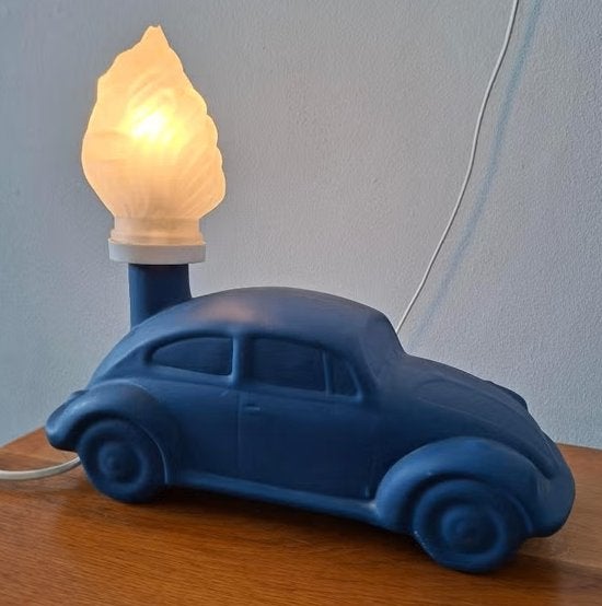 Grote vintage lamp VW Kever pop-art design retro jaren 70-80, Ophalen of Verzenden, Gebruikt, Auto's