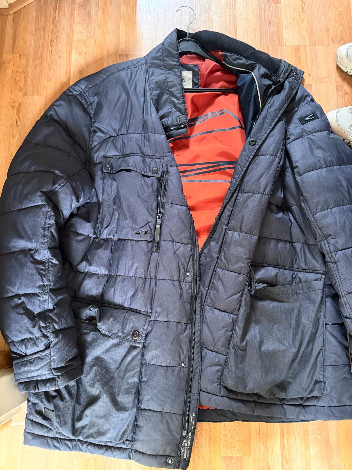 Heren winterjas, Kleding | Heren, Ophalen of Verzenden, Zo goed als nieuw, Overige maten, Blauw