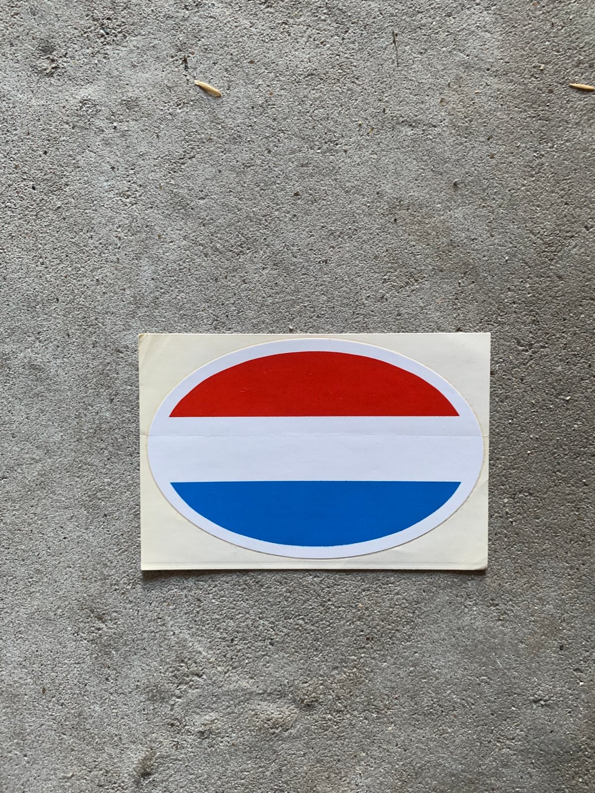 Antieke Nederland bumper sticker, Auto diversen, Ophalen of Verzenden