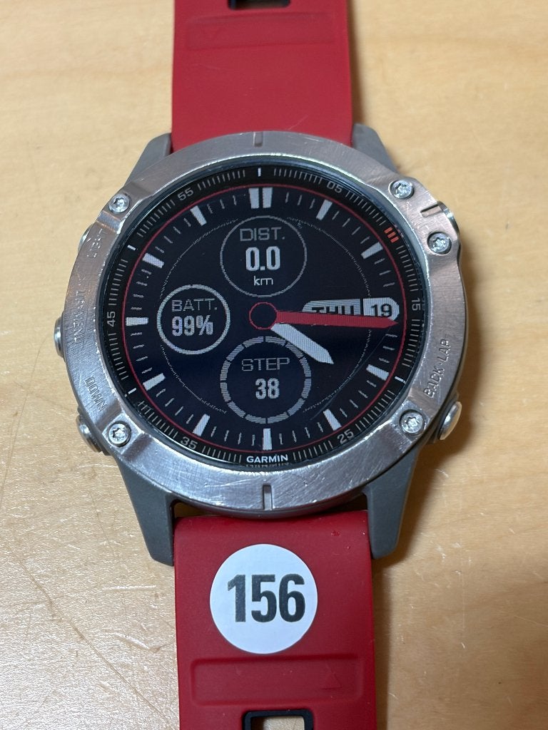 Garmin Fenix 6 (GPSinruil-nr 156), Sieraden, Tassen en Uiterlijk, Sporthorloges, Gebruikt, Android, Zwart, Afstand, Calorieverbanding