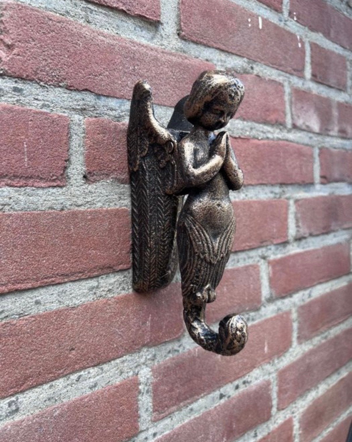 Engelenhaak, Decoratieve wandhaak, Vintage, Nieuw, Ophalen of Verzenden, Metaal