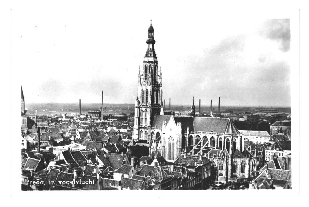 984350	Breda	1953 N Br		Gelopen met Postzegel, Ophalen of Verzenden, 1940 tot 1960, Gelopen, Noord-Brabant