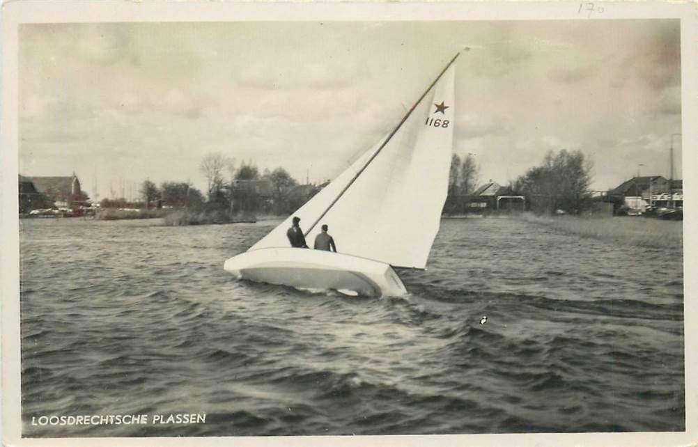 304-028-031 Loosdrecht Loosdrechtsche plassen, Verzenden, Voor 1920, Noord-Holland