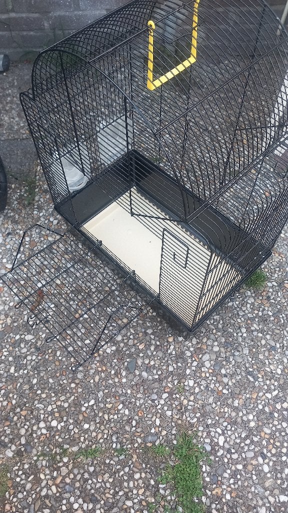 Vogelkooi, Ophalen, Gebruikt, Metaal, Vogelkooi
