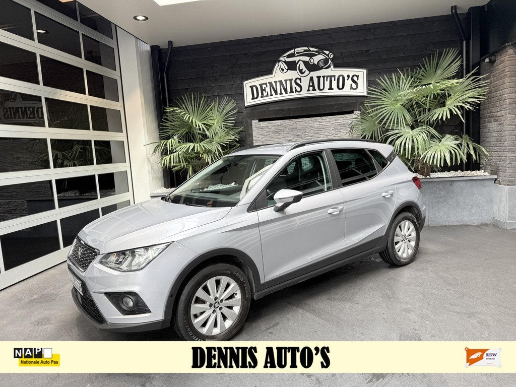 SEAT Arona 1.0 TSI Style Business Intense Plus, Auto's, Seat, Gebruikt, Alcantara, Bedrijf, Grijs