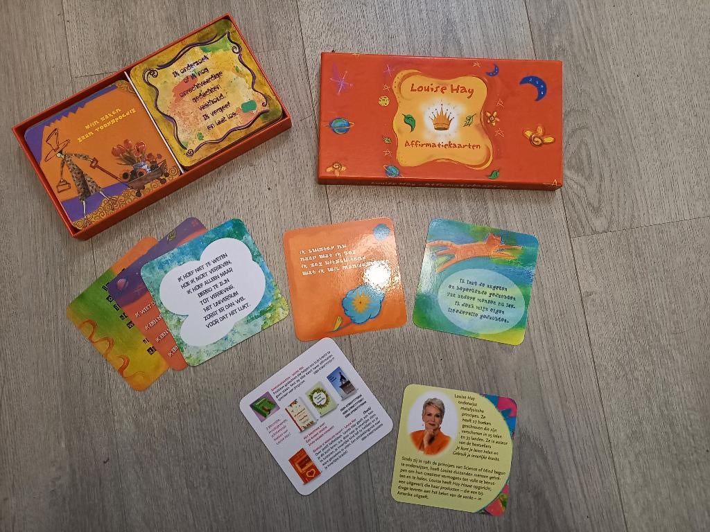 Affirmatiekaarten Louise Hay, Ophalen of Verzenden, Spiritualiteit algemeen, Louise Hay, Achtergrond en Informatie