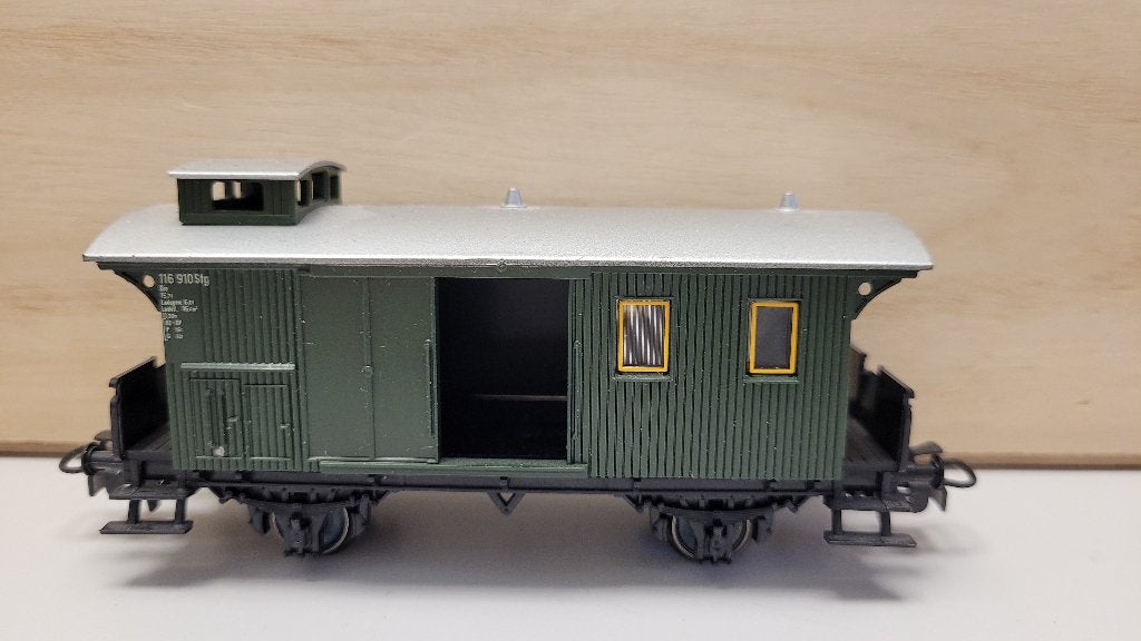 Märklin 4038 Bagagerijtuig Pwi van de K.W.St.E., Wisselstroom, Wagon, Ophalen of Verzenden, Zo goed als nieuw