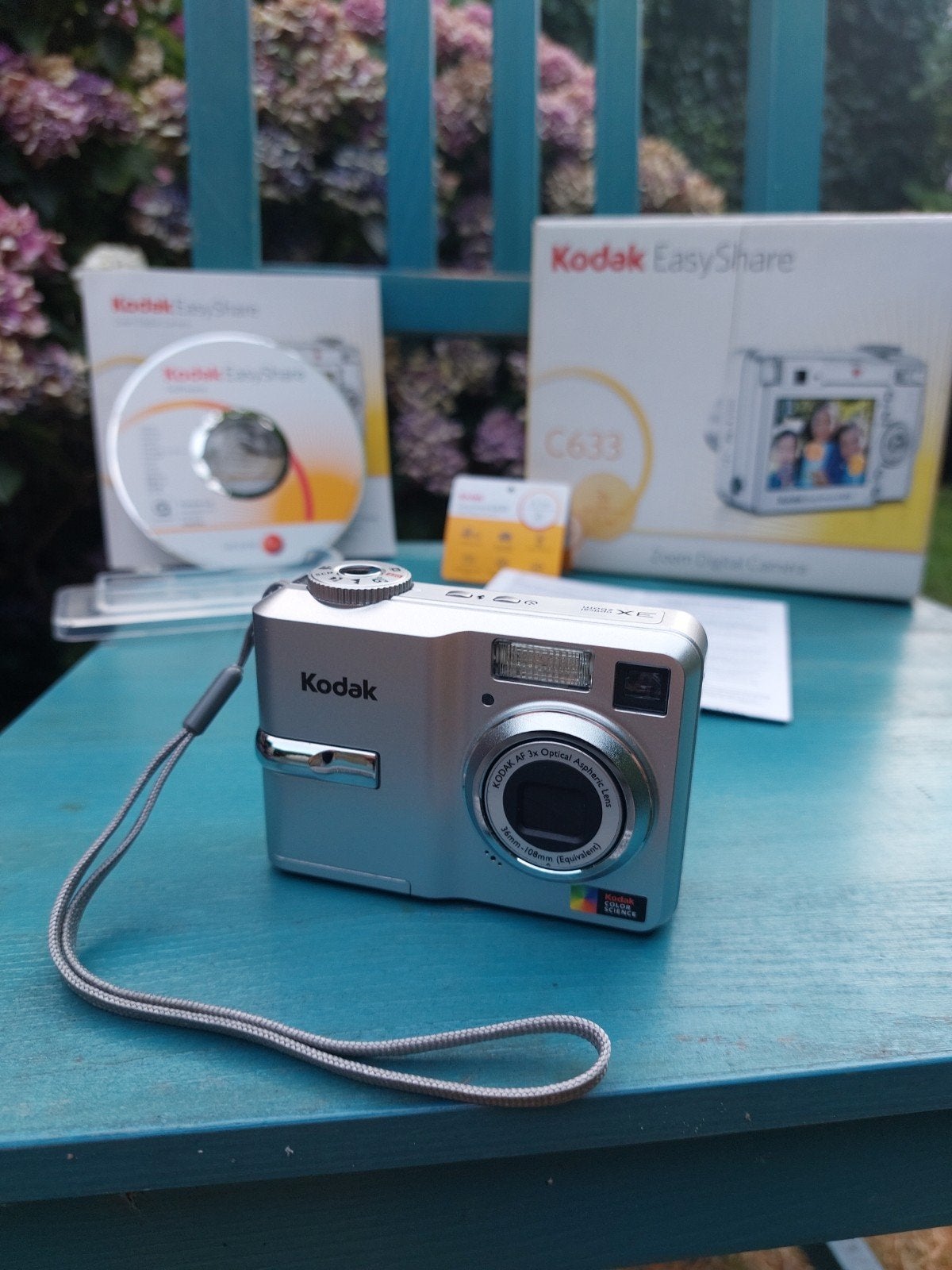 Kodak EasyShare C633 Digitale Camera - Zo goed als nieuw, Ingebouwde flitser, Ophalen of Verzenden, Zo goed als nieuw, Handleiding