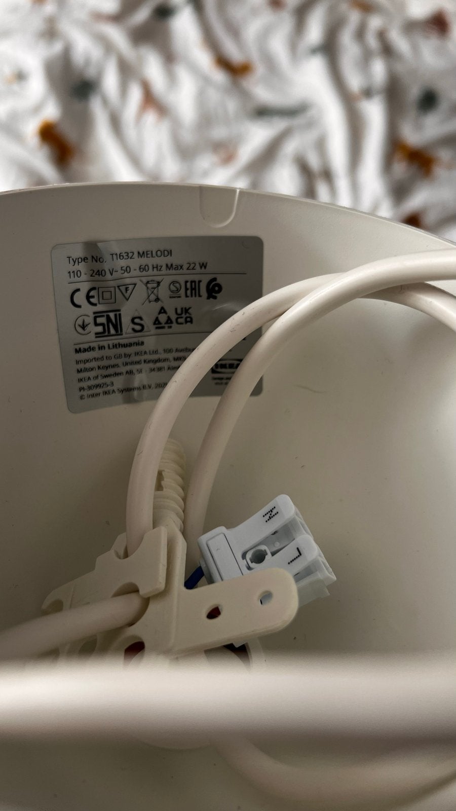 IKEA MELODI Hanglamp - Nieuw in doos, Ophalen of Verzenden, Nieuw, Kunststof, E27 (groot)