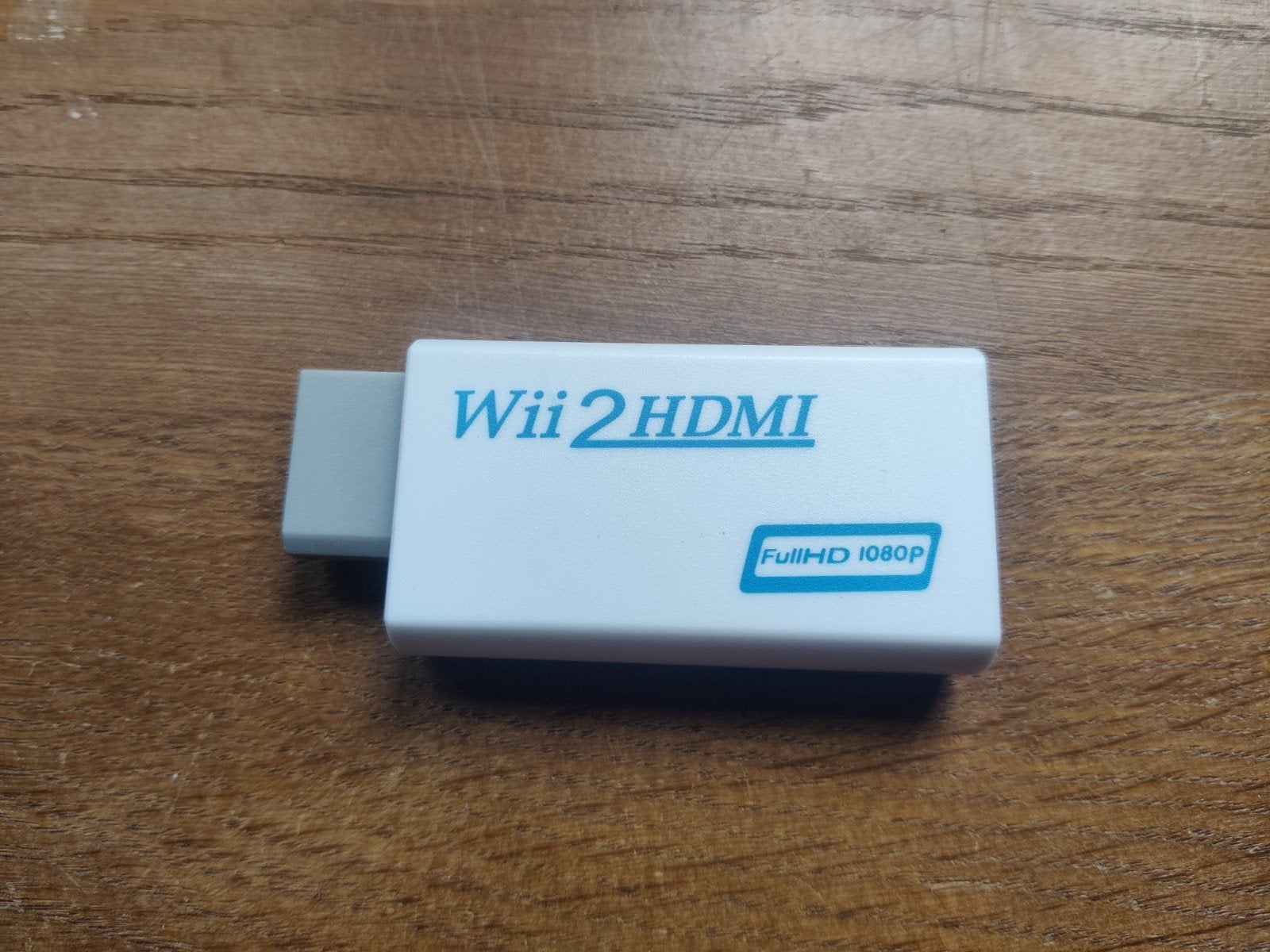 Wii2HDMI Adapter Full HD 1080p, Nintendo, Zo goed als nieuw, Adapter, Overige merken