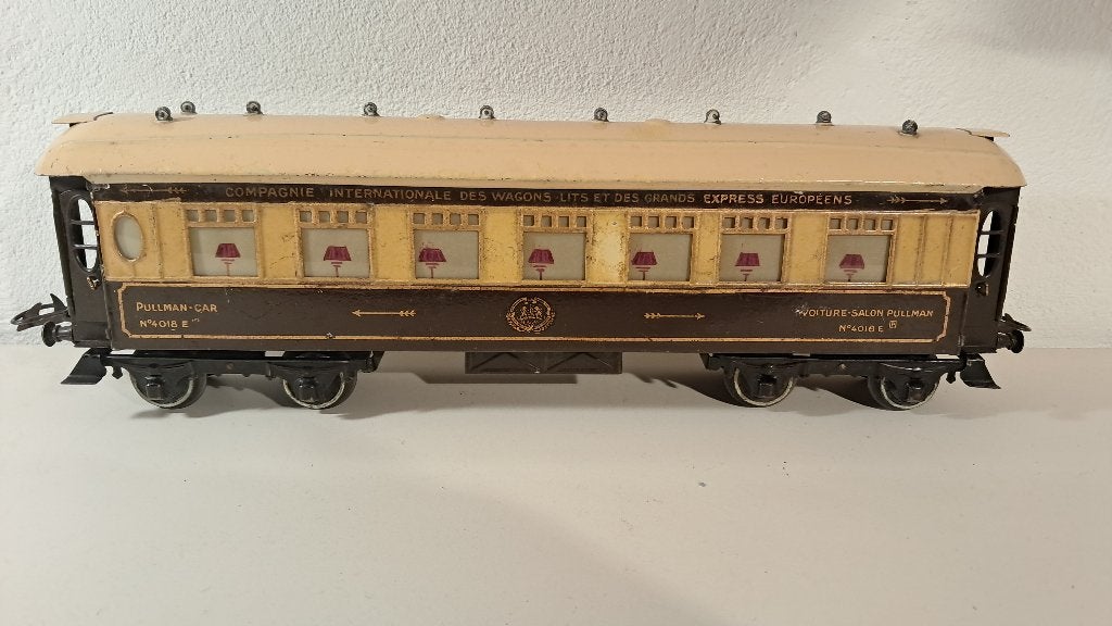 Spoor 0 hornby pullman fleche d or golden arrow coach, Ophalen of Verzenden