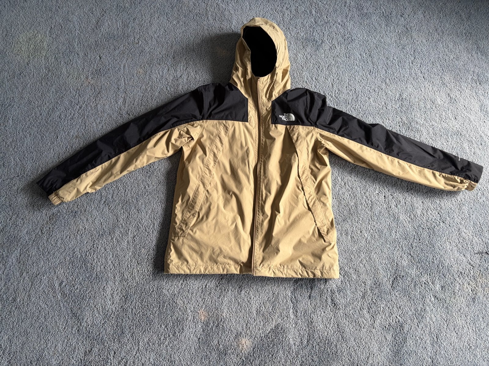 The North Face 3-in-1 Jas (Lente/Herfst/Regenjas), Ophalen of Verzenden, Zo goed als nieuw, Maat 52/54 (L), Beige