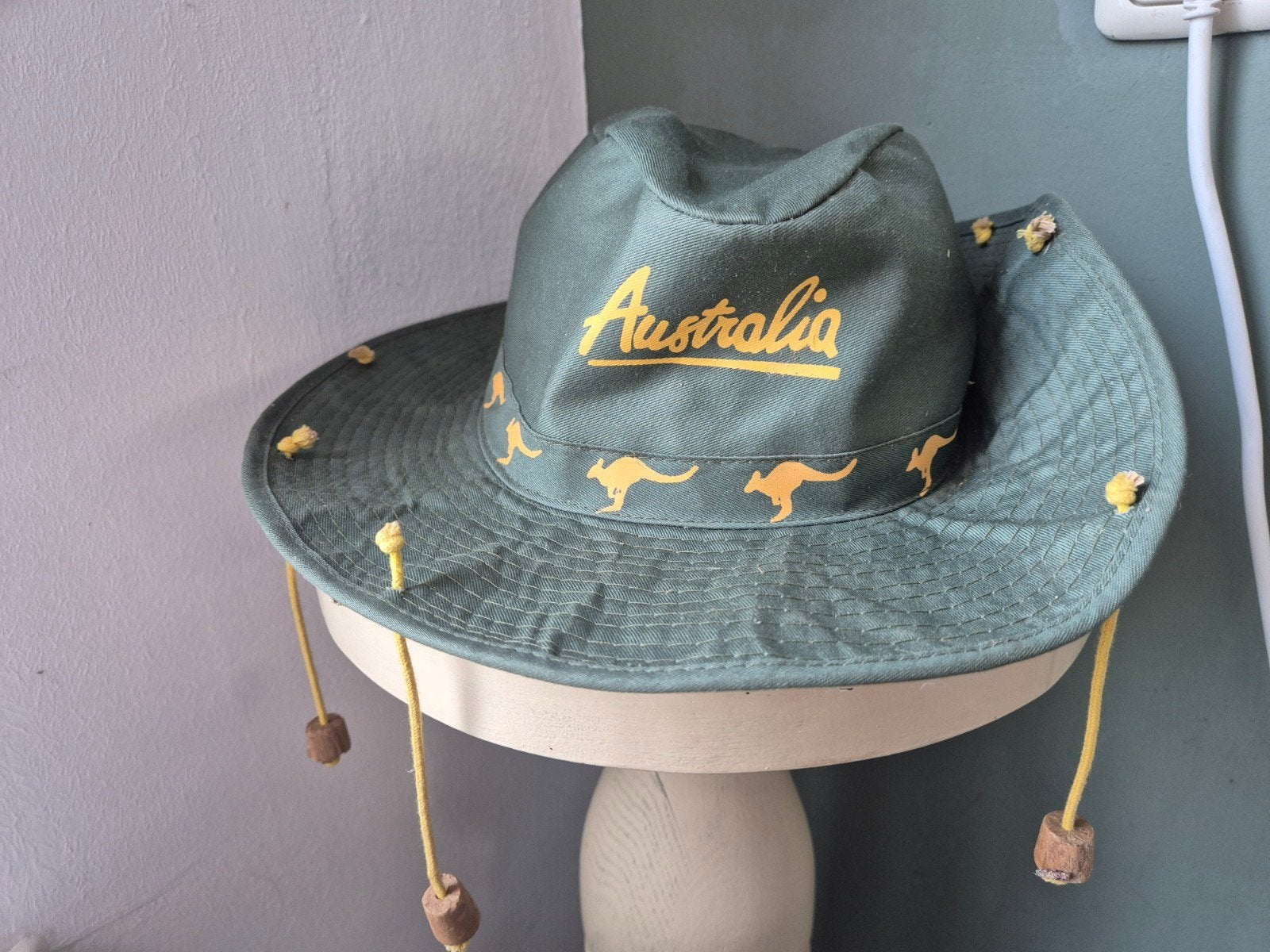 Swagman Australia outback hoed XL – kangoeroes – vintage sou, Ophalen of Verzenden