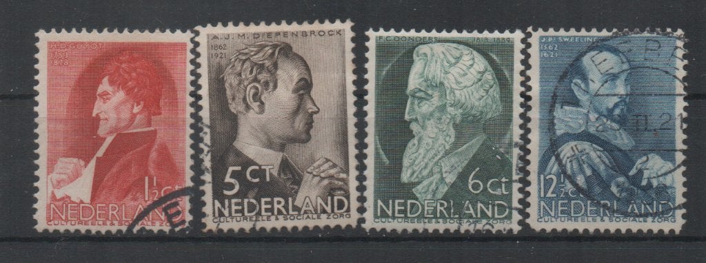 A451 Nederland 274/77 gestempeld, Postzegels en Munten, Verzenden, T/m 1940, Gestempeld