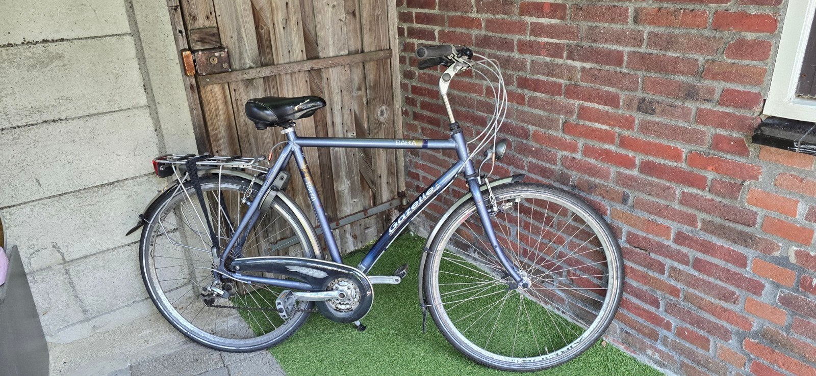 herenfiets met 21 versnelling, Fietsen en Brommers, Fietsen | Heren | Herenfietsen, Ophalen, Zo goed als nieuw, Overige merken