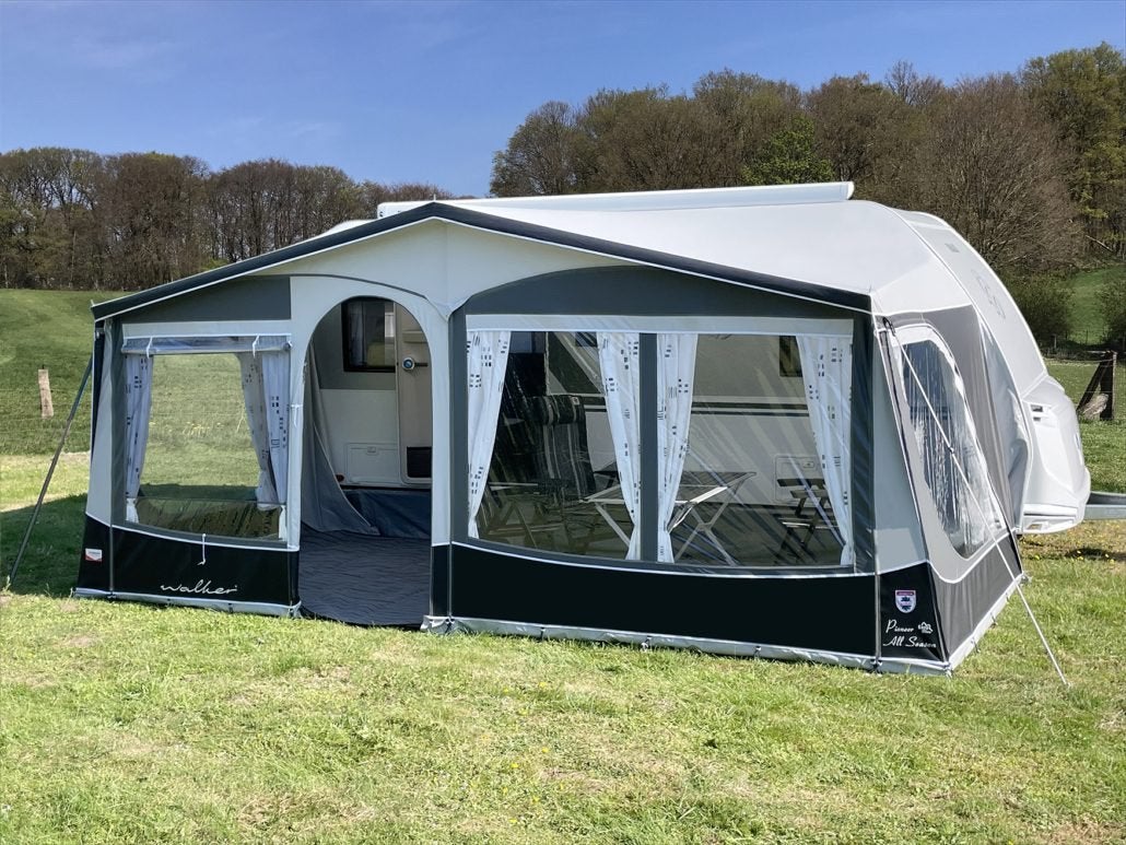Walker Pioneer voortent/luifel voor caravan, Ophalen, Gebruikt, Polyester, Walker Campingstyle