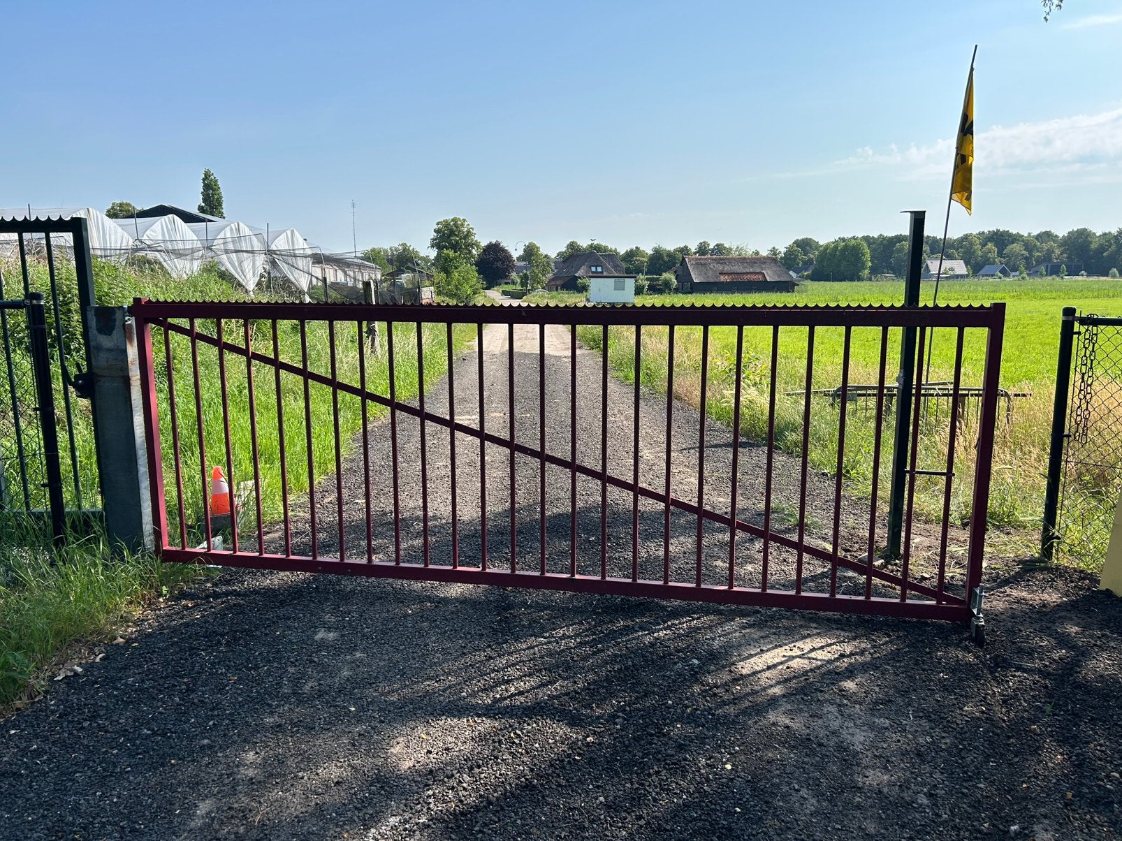Poort, Ophalen, Zo goed als nieuw, IJzer