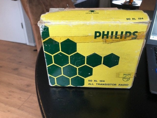 philips transistor radio type 90 RL 194, Verzenden, Zo goed als nieuw, Transistorradio