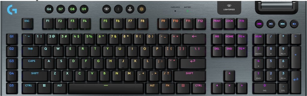 NIEUW: Logitech G915 X LIGHTSPEED Wireless Gaming Keyboard, Computers en Software, Toetsenborden, Gaming toetsenbord, Nieuw, Ophalen of Verzenden
