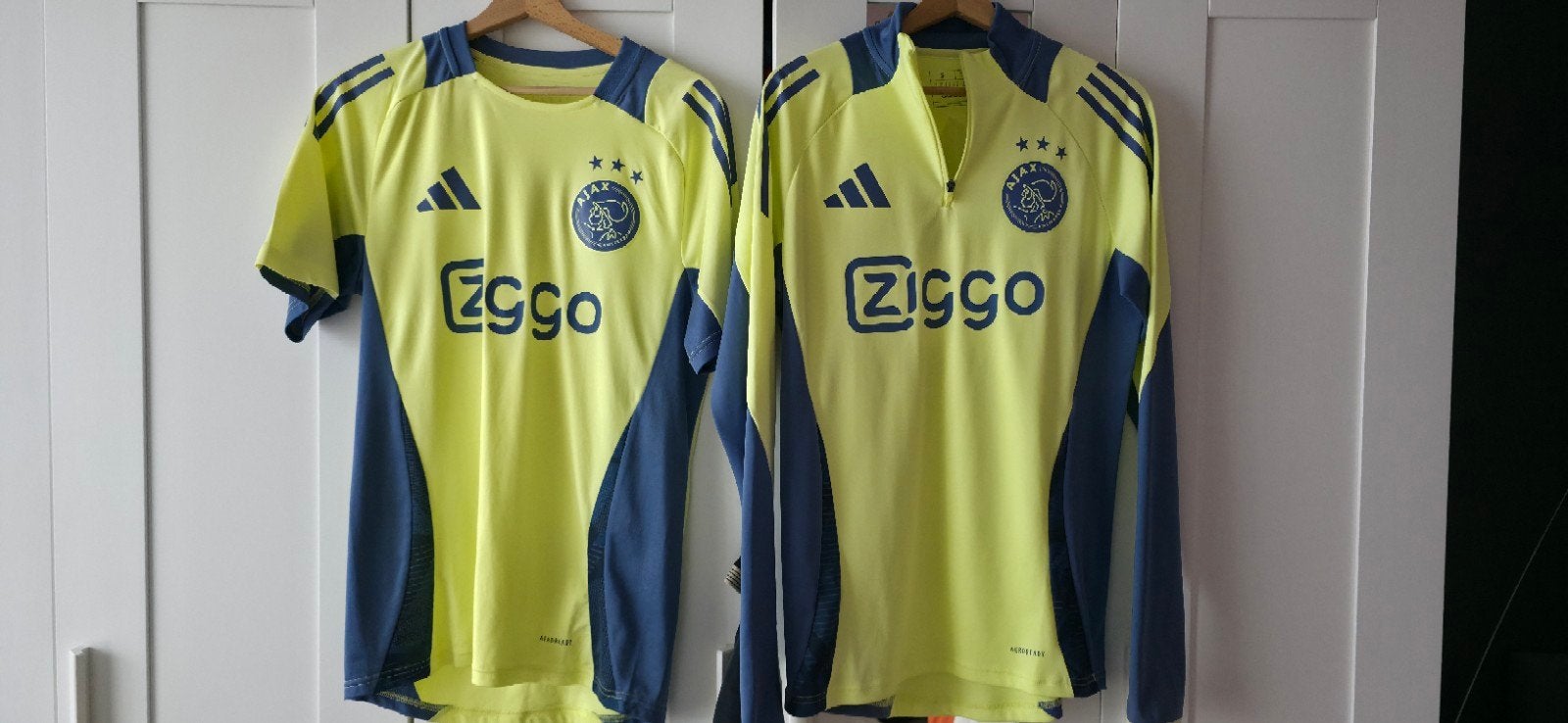 Ajax Ziggo Trainingskleding - Officieel Adidas Shirt, Kleding | Heren, Geel, Nieuw, Ophalen of Verzenden, Adidas