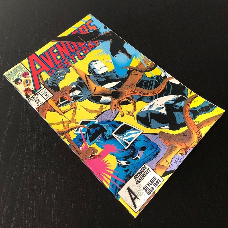 Avengers West Coast Vol.2 #95 (1993) VF/NM (9.0), Eén comic, Amerika, Marvel Comics, Ophalen of Verzenden
