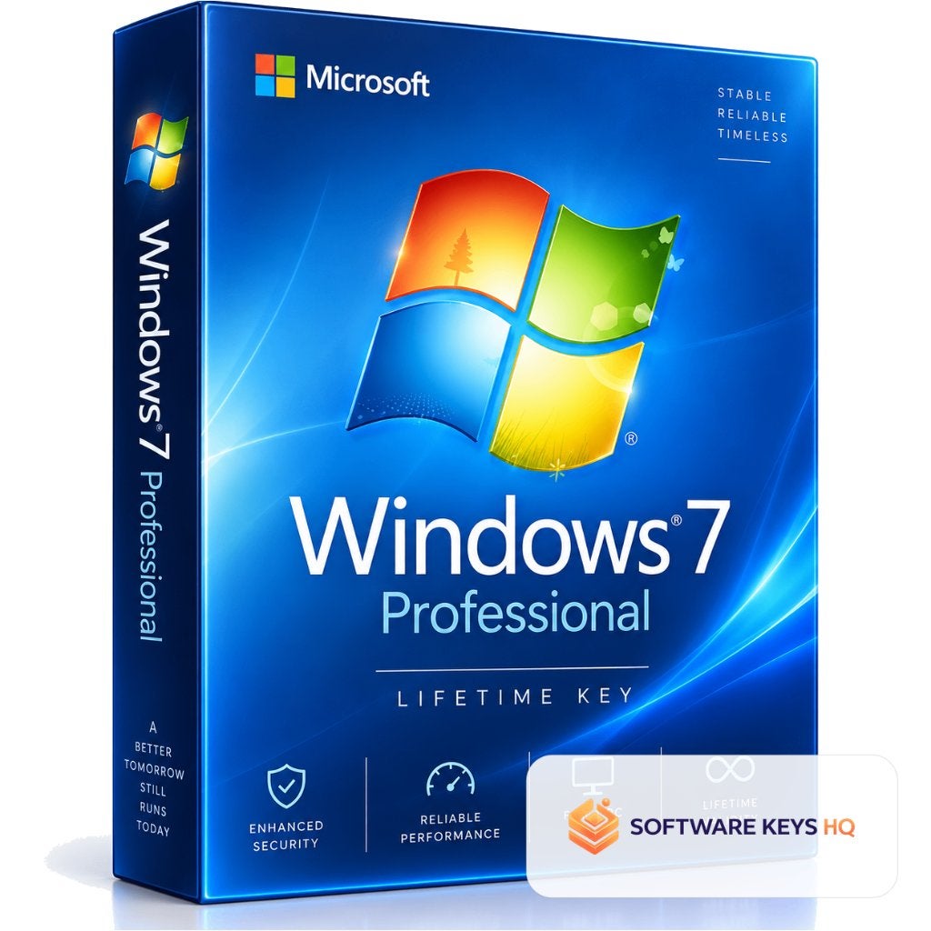 Windows 7 Professional Licentie Key - Levenslang - 1 PC, Computers en Software, Ophalen of Verzenden, Windows