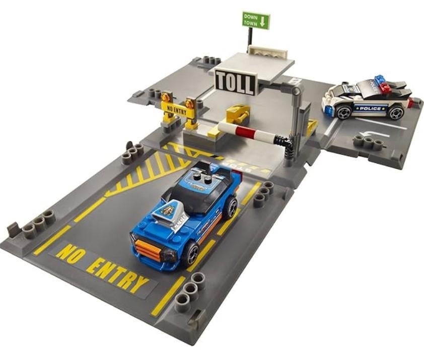 Lego 8197 Racers chaos op de snelweg, Ophalen of Verzenden, Gebruikt, Complete set, Lego