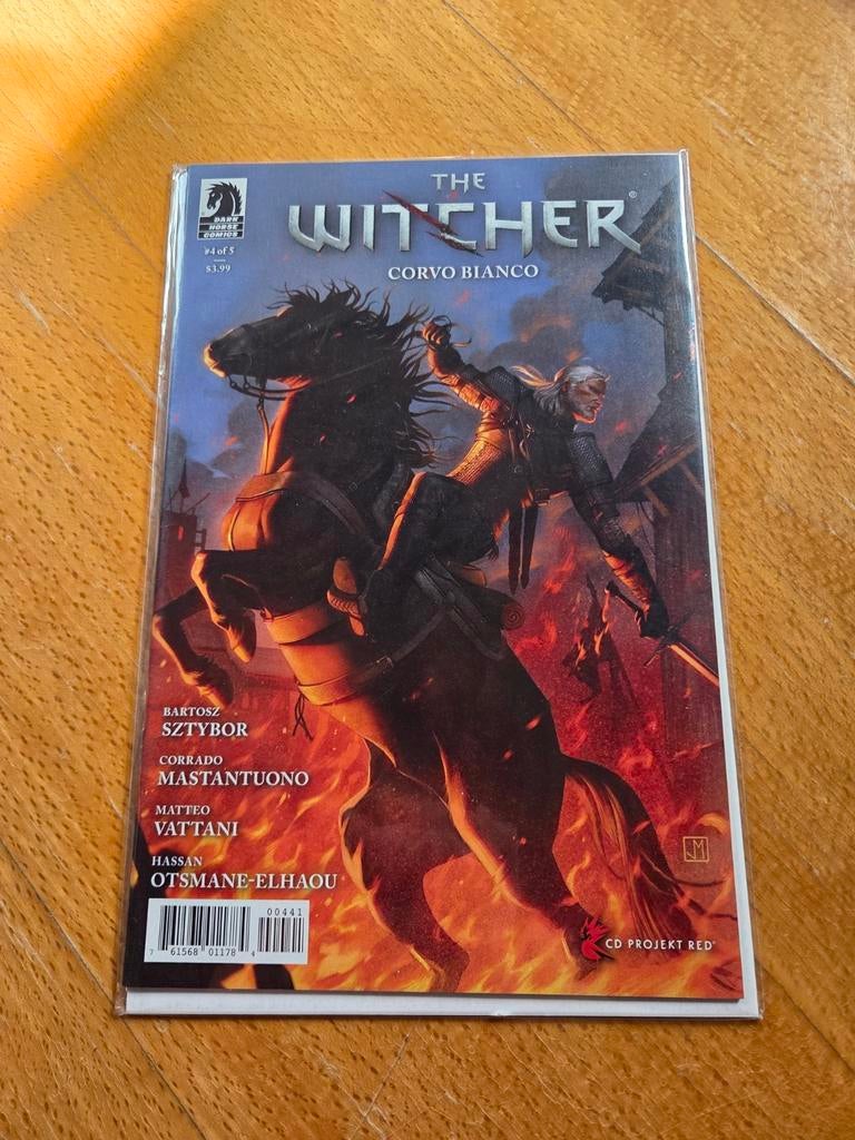 The Witcher: Corvo Bianco #4 van 5 Comic, Boeken, Strips | Comics, Zo goed als nieuw, Eén comic, Amerika, Ophalen of Verzenden