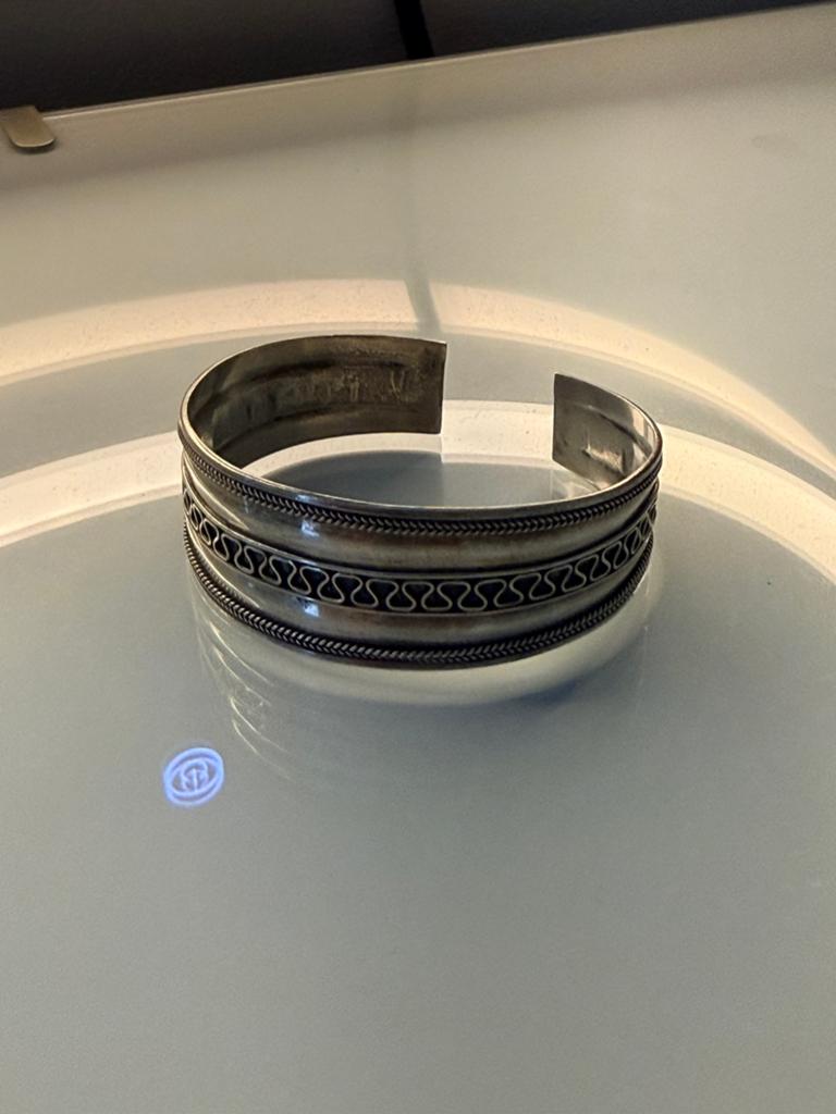 Bangle armband zilver 925, Ophalen, Dame, Zilver, Kleiner dan 17