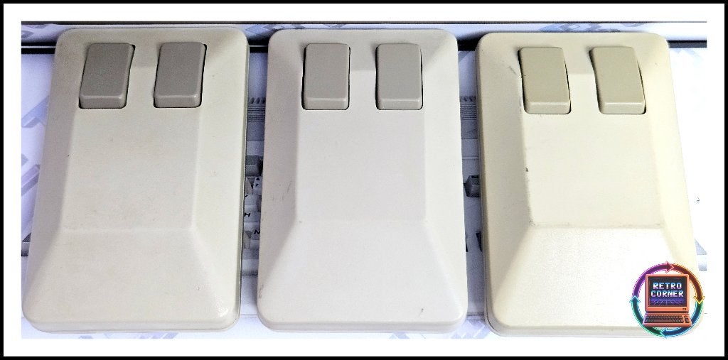 3x Commodore Muizen Behuizingen, Leeg, 2x 1351 + 1 Onbekend, Verzenden, Commodore 64