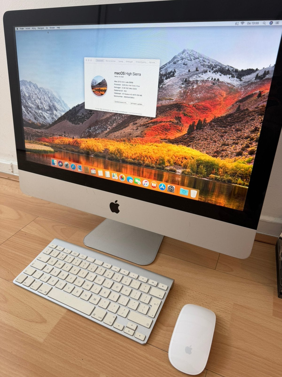 Apple iMac 21,5, Computers en Software, Apple Desktops, Gebruikt, HDD en SSD, 8 GB, IMac