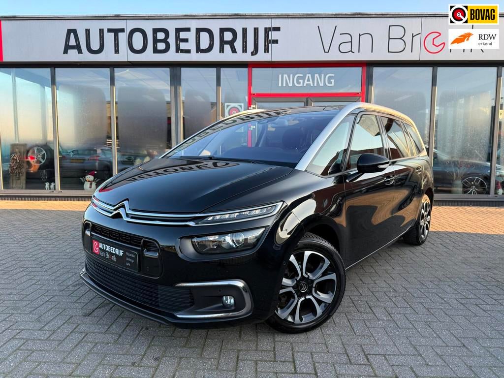 Citroen Grand C4 SpaceTourer 1.2 PureTech Shine 7P | Camera, Gebruikt, 680 kg, 1199 cc, 7 stoelen