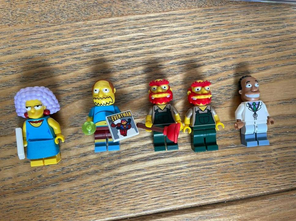 Lego simpsons minifigures, Ophalen of Verzenden, Zo goed als nieuw