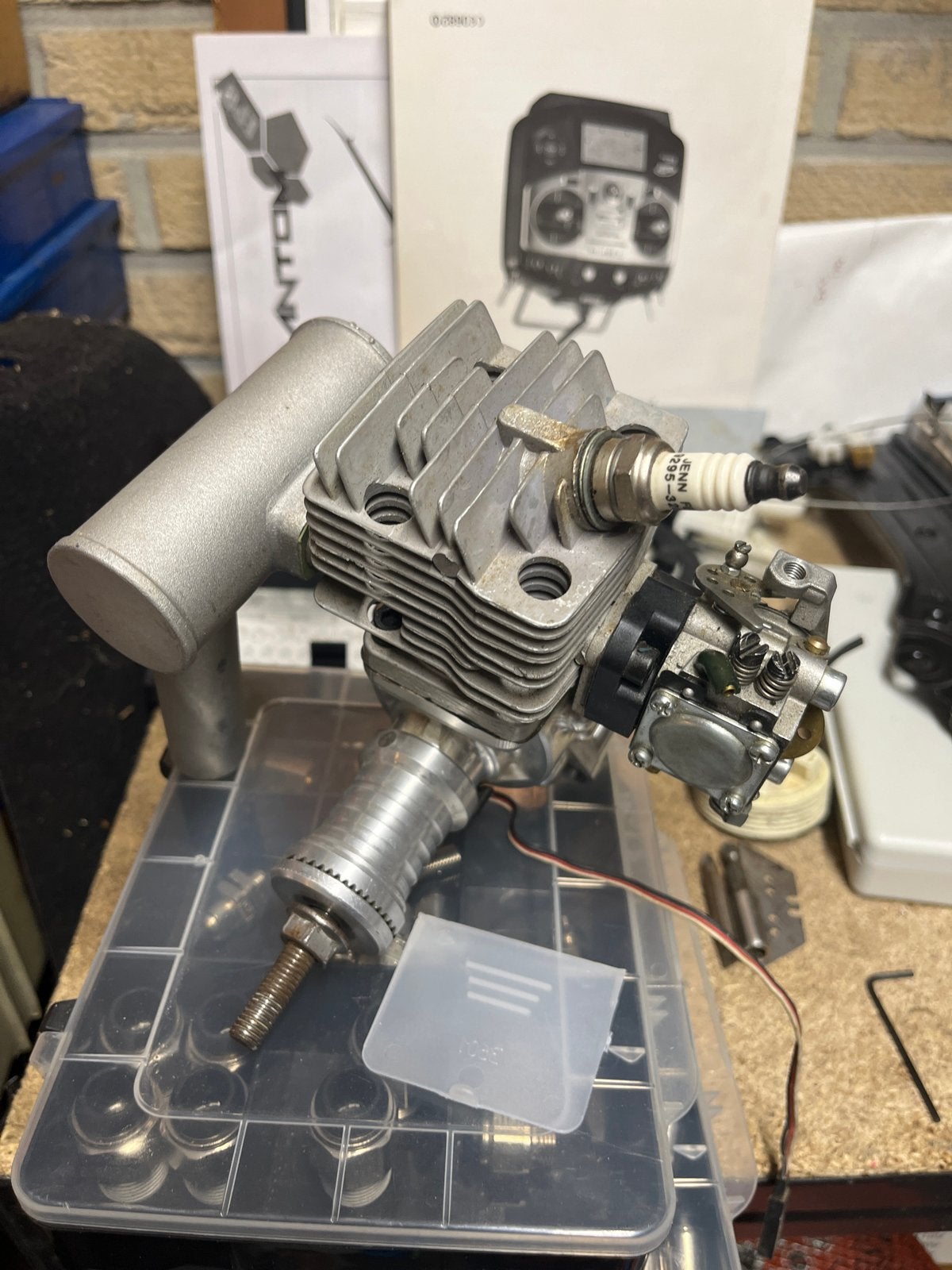 Turnigy  26 cc benzine, Ophalen of Verzenden, Gebruikt