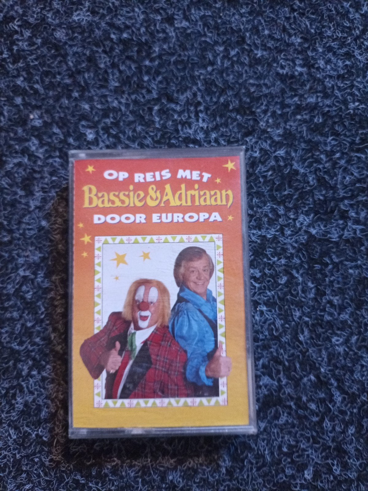 Bassie & Adriaan - Op Reis Met Bassie & Adriaan Door Europa, Cd's en Dvd's, Gebruikt, Kinderen en Jeugd, 1 bandje, Ophalen of Verzenden