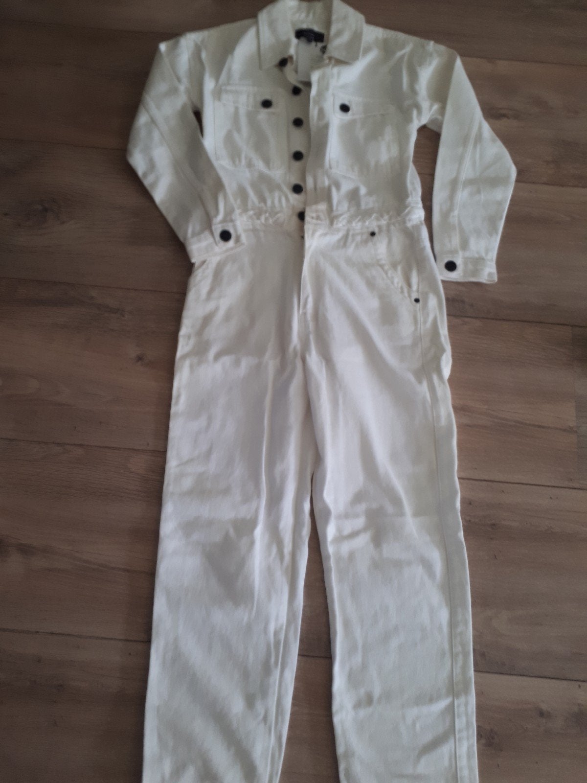Nikkie Beril Jumpsuit - Wit - Maat 36, Kleding | Dames, Wit, Nieuw, Ophalen of Verzenden, Nikkie