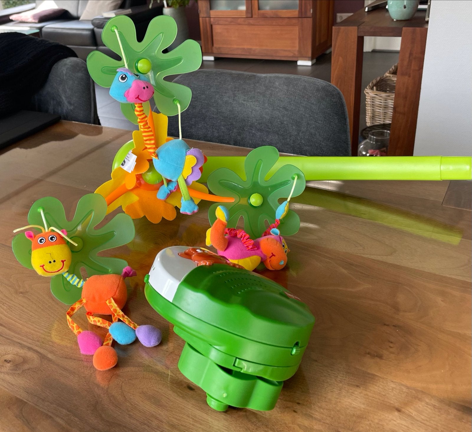 Fisher Price muzikale baby mobiel met geluid, Kinderen en Baby's, Speelgoed | Fisher-Price, Ophalen, Zo goed als nieuw, Met licht