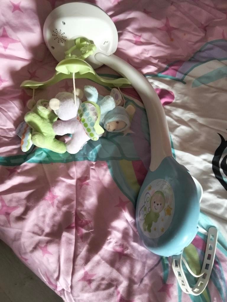 Muziek mobiel voor boven box of bed, Kinderen en Baby's, Ophalen of Verzenden, Zo goed als nieuw, Overige merken
