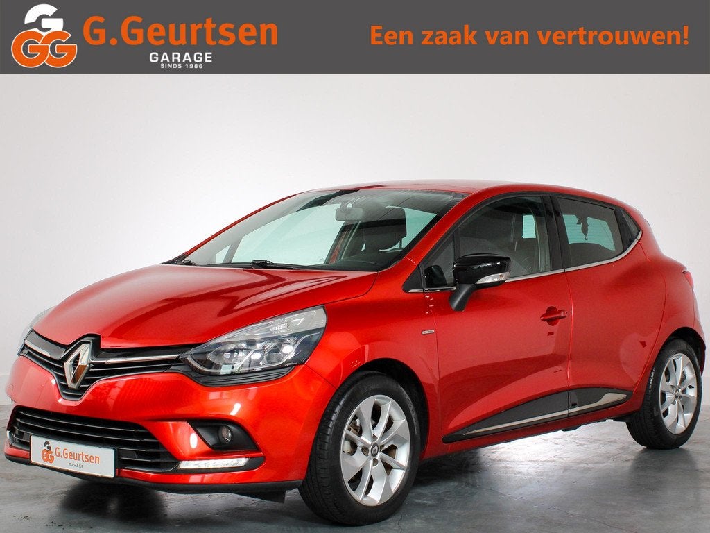 Renault Clio 0.9 TCe Limited Airco, Navigatie, bluetooth, 13, Voorwielaandrijving, 898 cc, Stof, Gebruikt