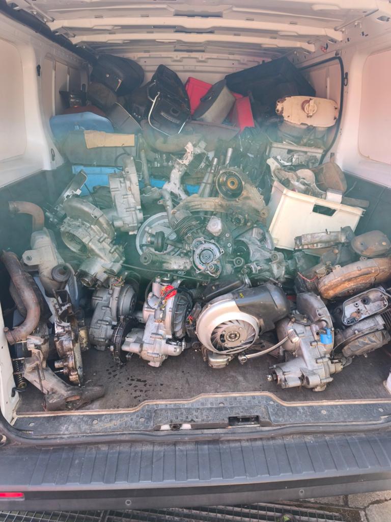 Lot vespa oldtimers, Motoren, Onderdelen | Oldtimers, Ophalen of Verzenden