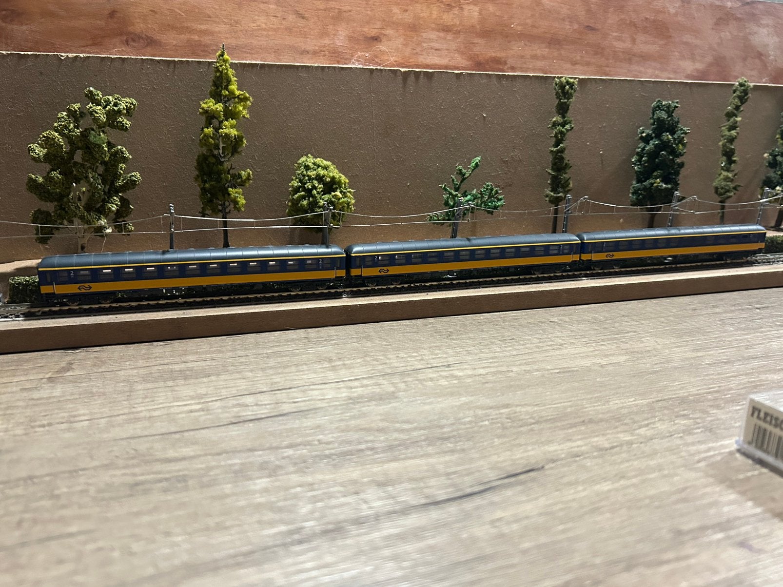 Fleischmann NS set van 3 ICK rijtuigen, Gelijkstroom, Fleischmann, Wagon, Ophalen of Verzenden