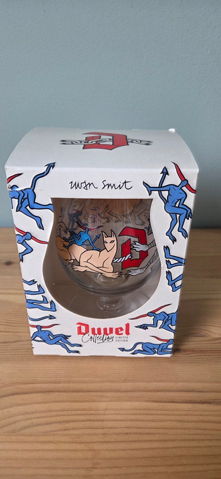 Duvel Collection Limited Edition Iwan Smit Glas, Nieuw, Ophalen of Verzenden, Meerkleurig, Overige merken