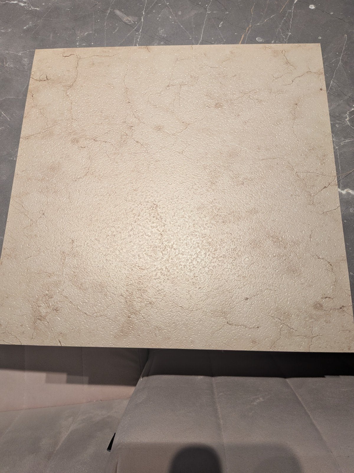 Zelfklevende PVC Tegels 30x30 cm Marmerlook Beige (12m²), Ophalen, Wandtegels, Nieuw, Minder dan 5 m²