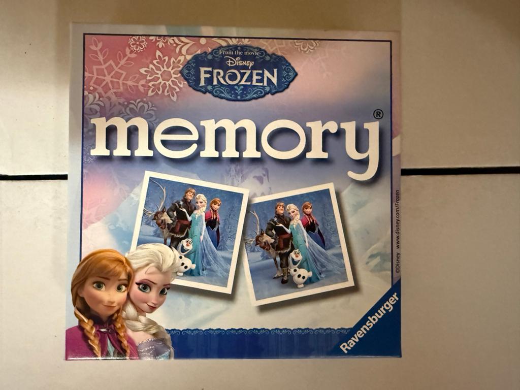 Disney Frozen Memory spel - Ravensburger, Hobby en Vrije tijd, Gezelschapsspellen | Bordspellen, Een of twee spelers, Ophalen of Verzenden