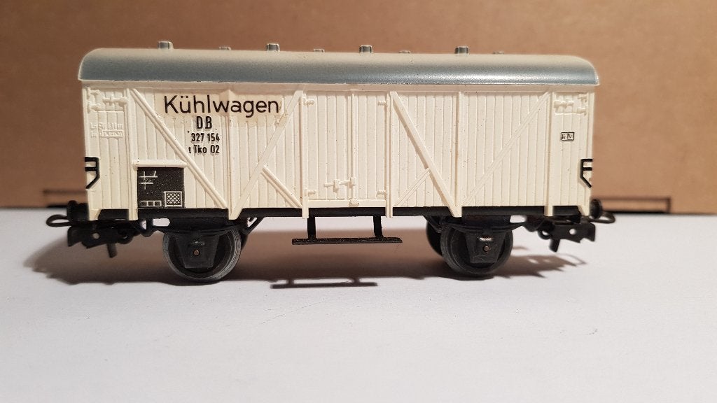 Märklin 4508 Witte koelwagen van de DB, Wisselstroom, Wagon, Ophalen of Verzenden, Zo goed als nieuw