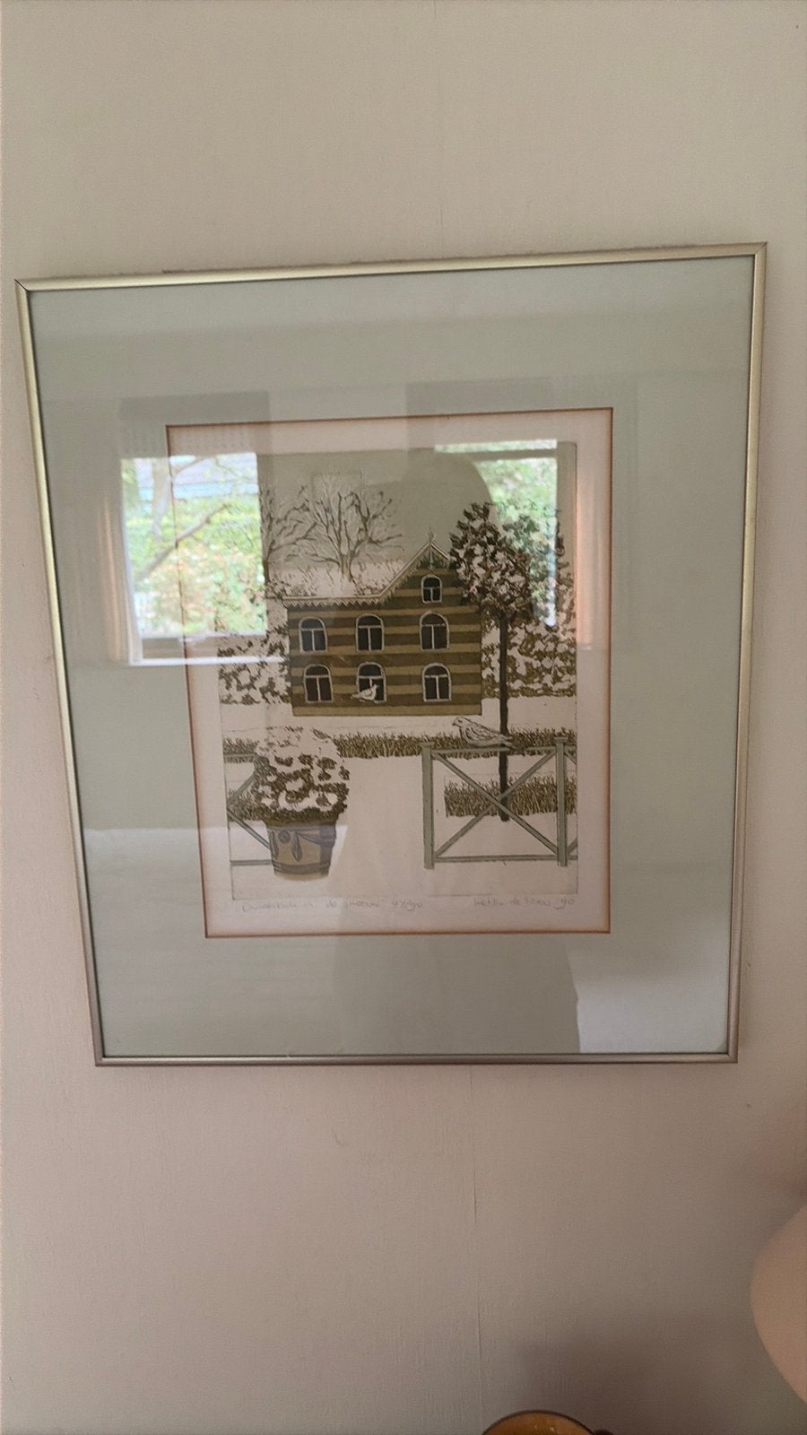 Laetitia de Haas – gesigneerd kunstwerk uit 1990, Antiek en Kunst, Ophalen
