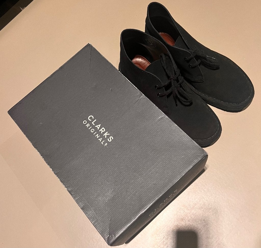 Clarks desert boots black, Zwart, Boots, Nieuw, Clarks