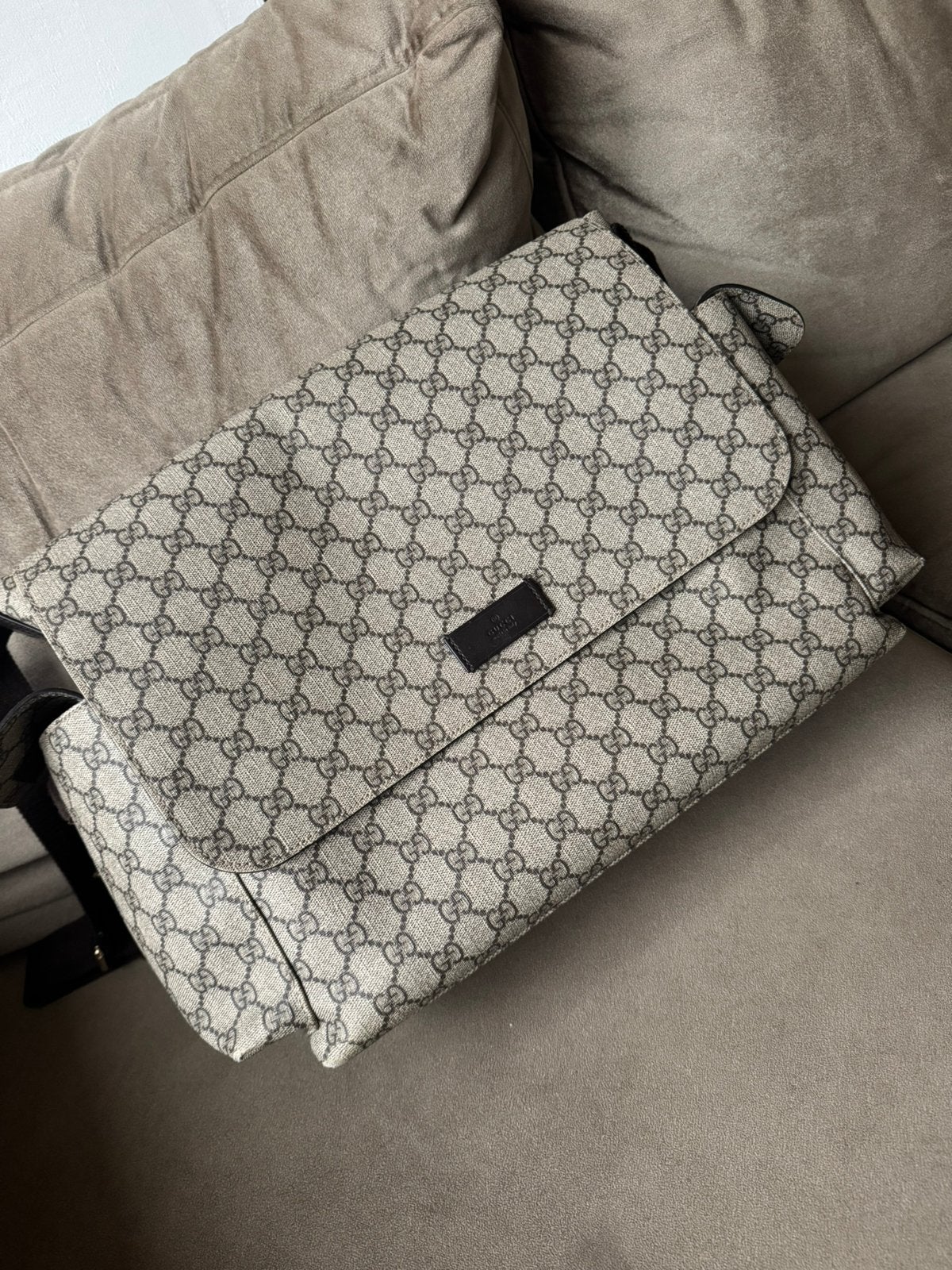 Gucci supreme luiertas, Kinderen en Baby's, Ophalen of Verzenden, Zo goed als nieuw