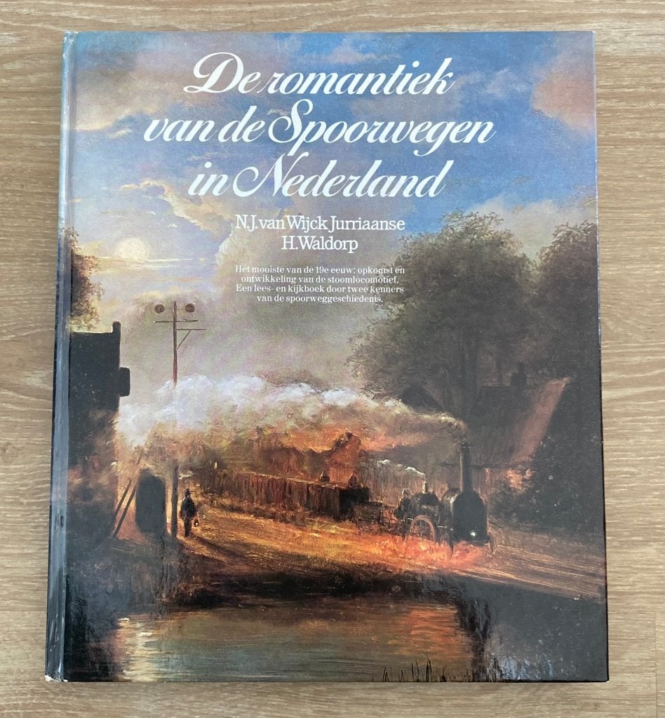 De romantiek van de Spoorwegen in Nederland, Verzamelen, Verzenden, Zo goed als nieuw, Trein, Boek of Tijdschrift