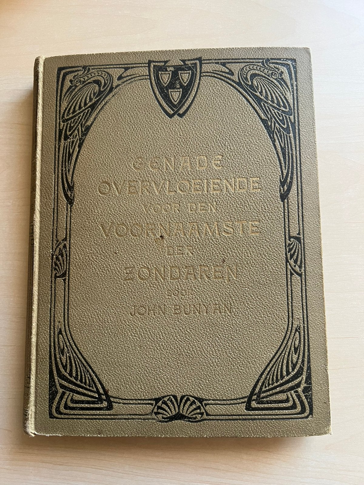 Antiek boek door John Bunyan uit 1908, Antiek en Kunst, Antiek | Boeken en Bijbels, Ophalen of Verzenden